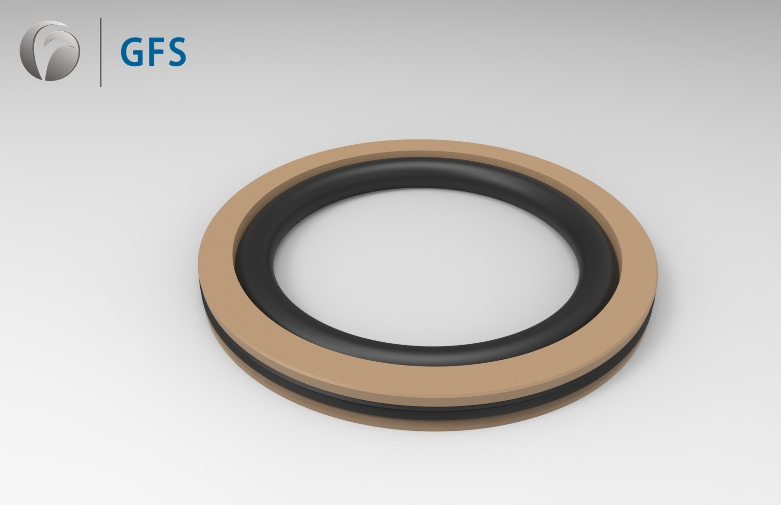 PXN - DAQ, Customized Piston Seal filled with PTFE NBR/FKM O-Ring